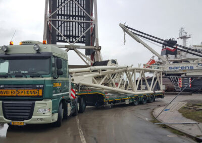 Bolk 6x2 semi dieplader