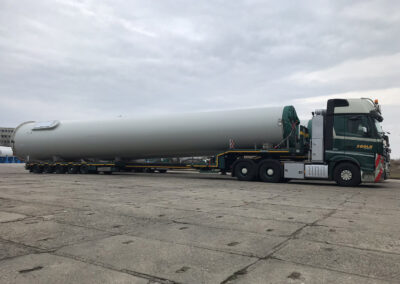 Bolk 6x4 semi dieplader
