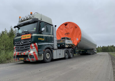 Bolk 6x4 semi dieplader