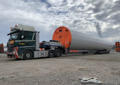 Bolk 6x4 semi dieplader