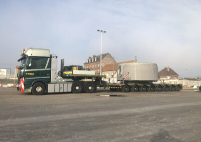 Bolk 6x4 semi dieplader