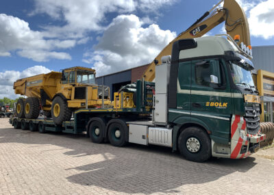 Bolk 6x4 semi dieplader