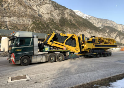 Bolk 6x4 semi dieplader