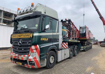 Bolk 6x4 semi dieplader