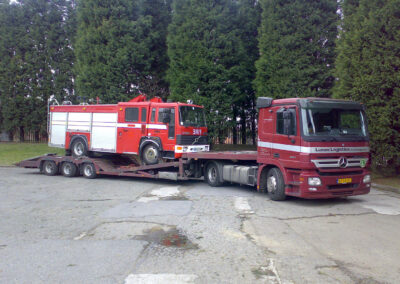 Engelse brandweerwagen