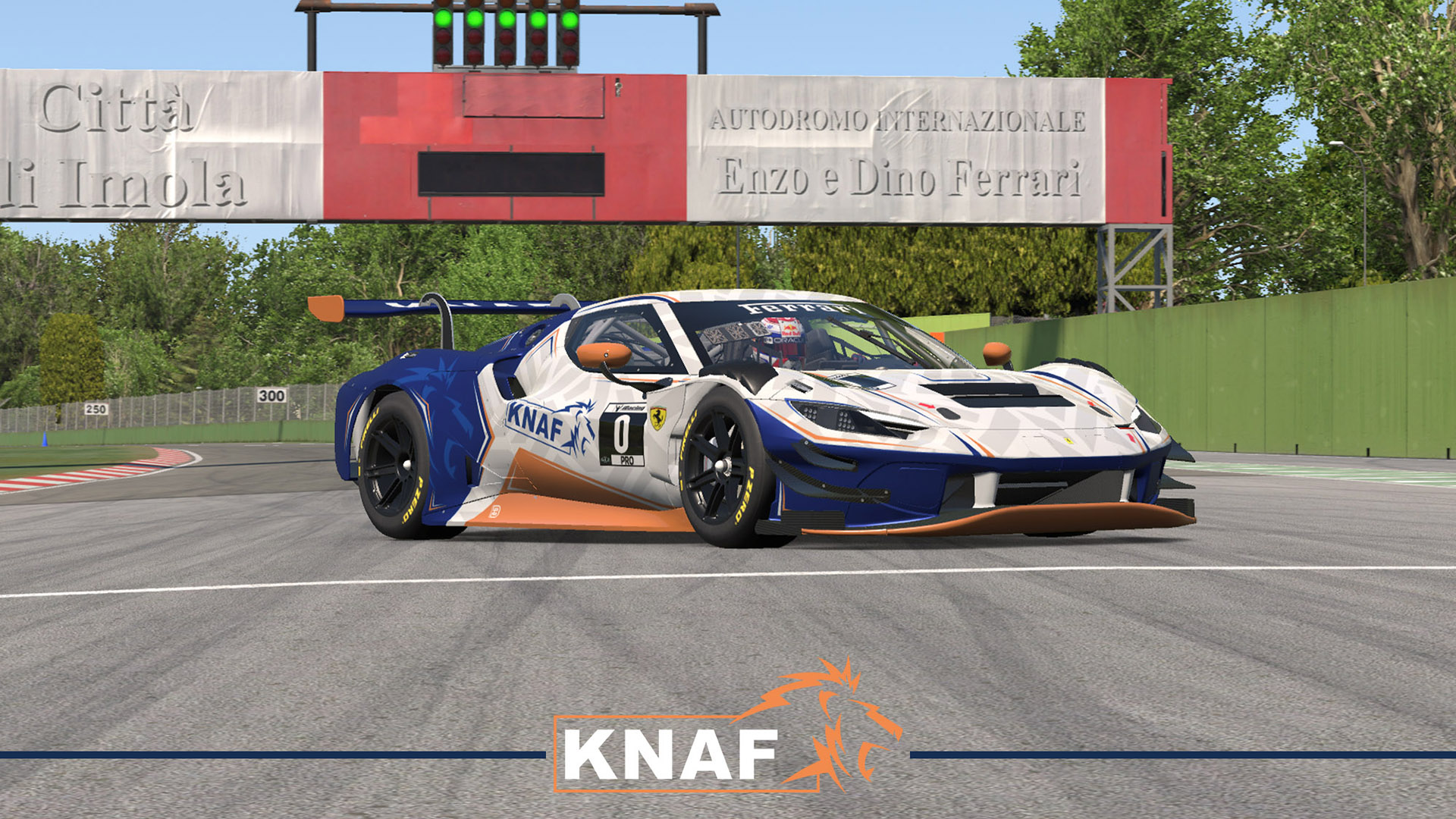 KNAF Ferrari 296 GT3